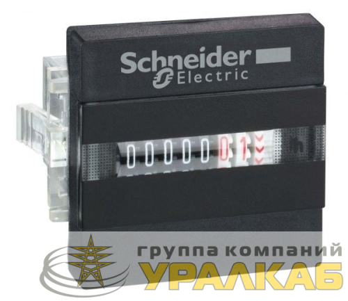 Счетчик моточасов. механич. 7 цифр 230V SchE 