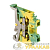 Колодка клеммная JXB-S-4 32А (281-107) земля EKF 