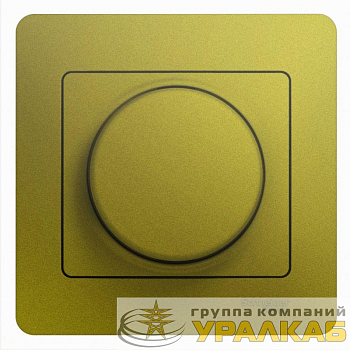 Светорегулятор (диммер) Glossa LED RC 630Вт/В.А в сборе фисташк. SchE 
