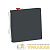 Выключатель 1-кл. 2мод. СП Unica Modular IP21 (сх. 1) 250В 10AX антрацит SchE 