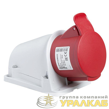 Розетка настенная 32А 380В 3P+H+З IP44 SchE 