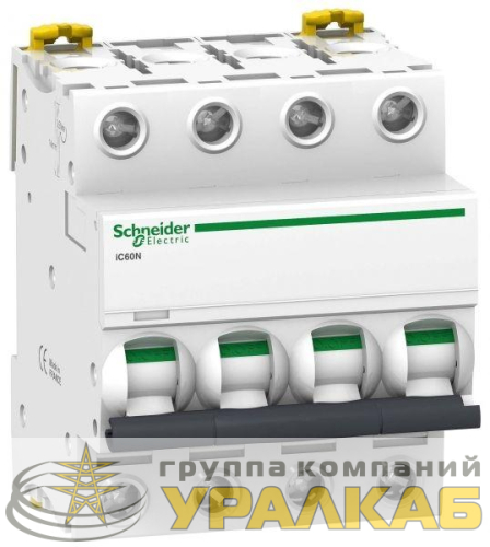 Выключатель автоматический модульный 4п C 40А 6кА iC60N Acti9 SchE 