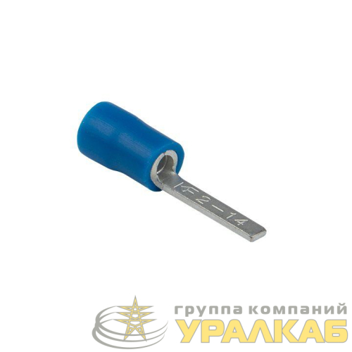 Наконечник штыревой плоский изолированный НШПИ 1.0-2.5 (уп.50шт) EKF 