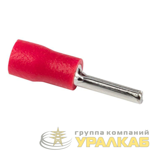 Наконечник штыревой круглый изолированный НШКИ 0.25-1.5 (уп.50шт) EKF 