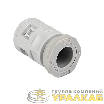 Коннектор для гофр. трубы 16мм (уп.50шт) Plast EKF 