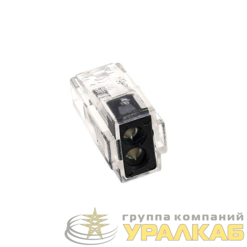 Клемма СМК-102 2 отверстия 1.0-2.5кв.мм (уп.4шт) EKF 