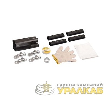 Комплект муфты концевой ПКВтп внутренней установки 5х35/50 без наконечников ПВХ/СПЭ изоляция 1кВ IEK 