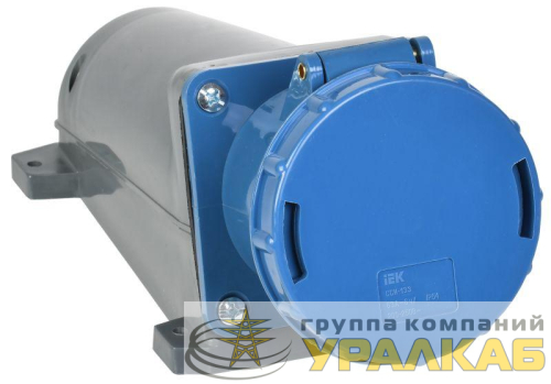 Розетка ОП 63А 220В 2P+PE ССИ-133 IP54 IEK 