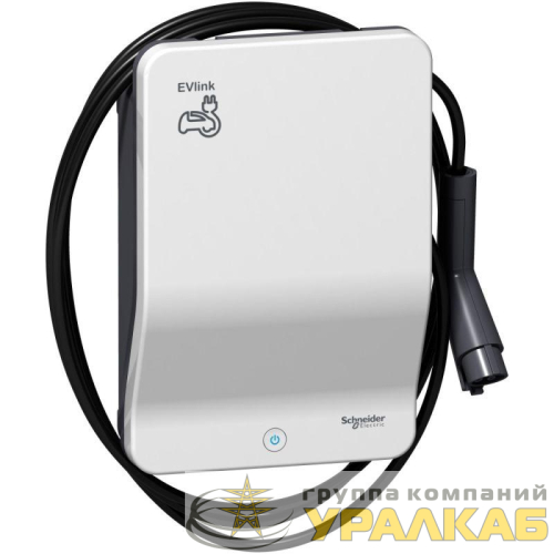 Станция зарядная для электроавтомобилей EVLINK WALLBOX PLUS кабель T1 1ф 7.4кВт SchE 