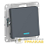Механизм переключателя проходного 1-кл. СП AtlasDesign 10А IP20 (сх. 6а) 10AX с подсветкой грифель SchE 