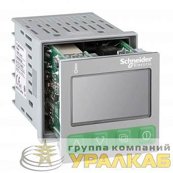 Контроллер температур. 48 x 48 универс. вх. 1 авар. 1 рел. 110/240В AC MODBUS SchE 