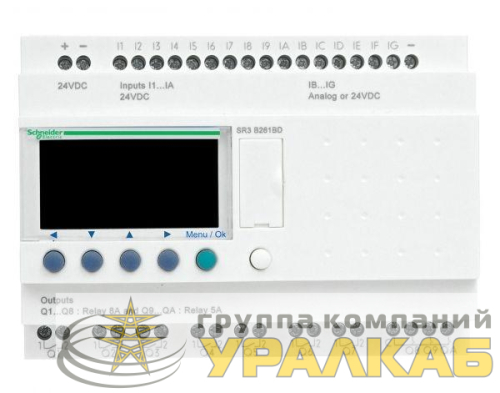 Реле ZELIO LOGIC 6ВХ/4ВЫХ 100-240V SchE 