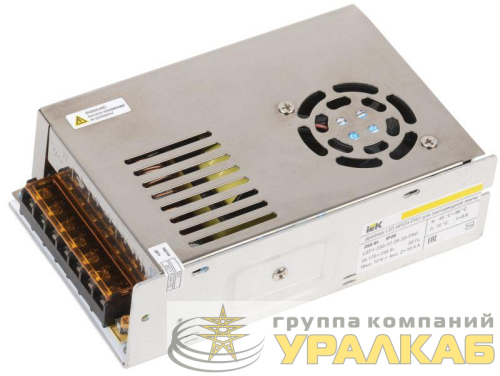 Драйвер LED ИПСН-PRO 5050 250Вт 12В блок-клеммы IP20 IEK 