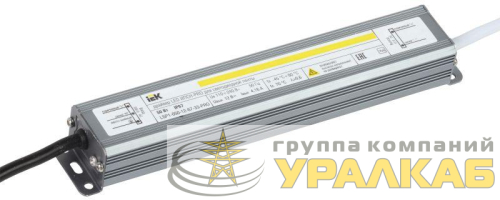 Драйвер LED ИПСН-PRO 5050 50Вт 12В блок-шнуры IP67 IEK 