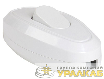 Выключатель 1-кл. ВБ-01Б разборный для бра бел. IEK 