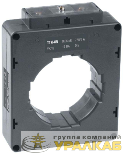Трансформатор тока ТТИ-85 750/5А кл. точн. 0.5 15В.А IEK 