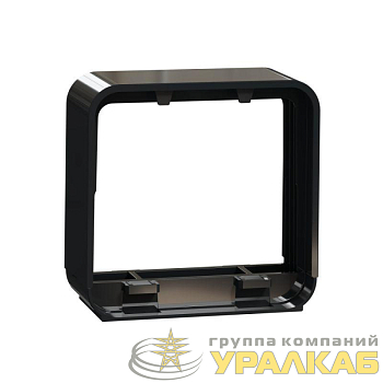 Соединитель розеточных блоков Unica System+ антрацит SchE 