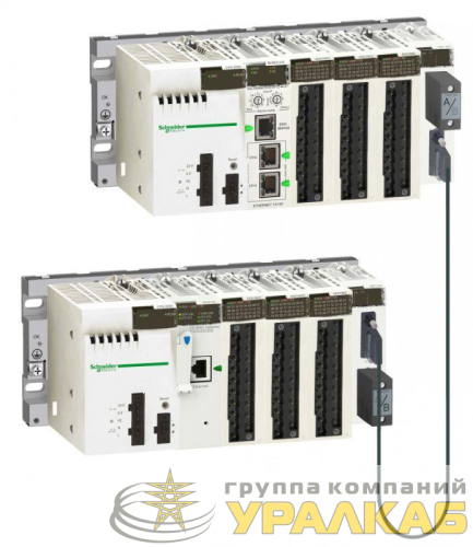 Адаптер удаленного ввода/вывода RIO Ethernet M580 SchE 