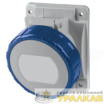 Розетка скрыт. уст. 16А 230В 2P+E с наклоном IP67 DKC 