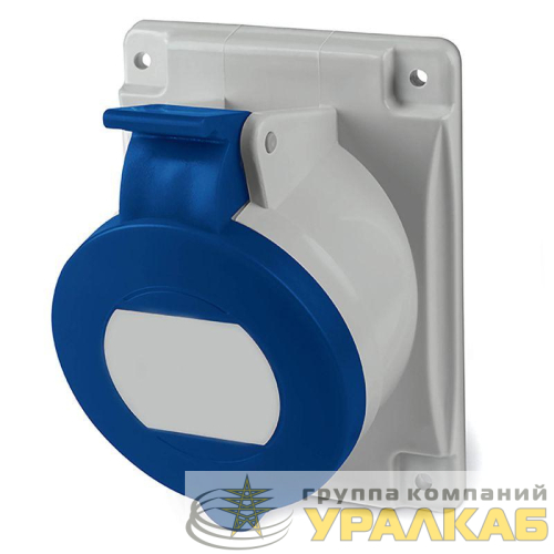 Розетка скрыт. уст. 32А 230В 2P+E с наклоном IP44 DKC 