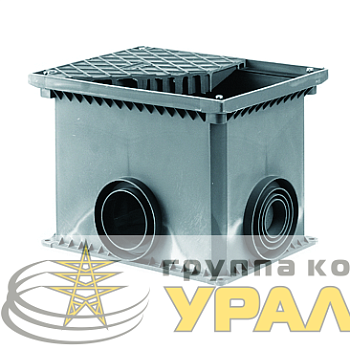 Колодец смотр. 335х240х255 без дна для двуст. труб DKC 