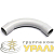 Поворот на 90град. для жестких труб d32 IP40 (розн. уп.1шт) DKC 