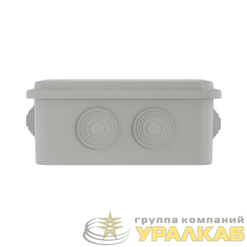 Коробка распределительная ОП 120х80х50мм IP55 6 каб. ввод DKC 