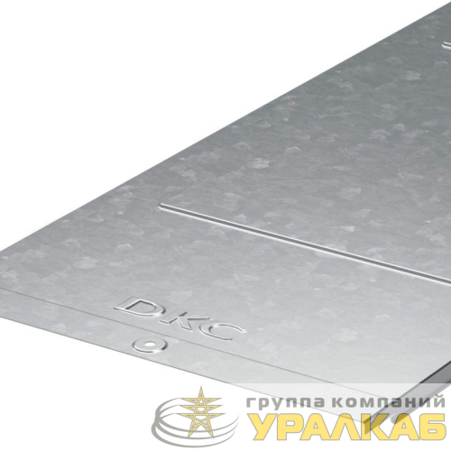 Крышка для лотка осн.600 L3000 сталь 1мм с заземл. оцинк. DKC 