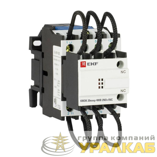 Контактор для конденсатора КМЭК 20квар 400В 2NО+1NC PROxima EKF 