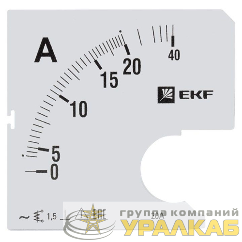 Шкала сменная для A961 20/5А-1.5 PROxima EKF 