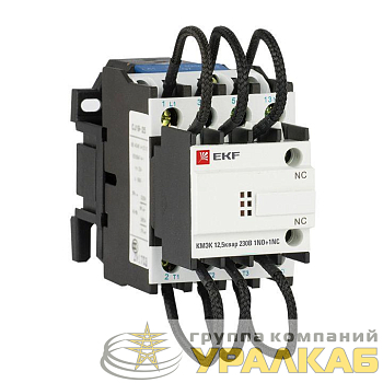 Контактор для конденсатора КМЭК 12.5квар 230В 1NО+1NC PROxima EKF ctrk-s-25-12.5-230