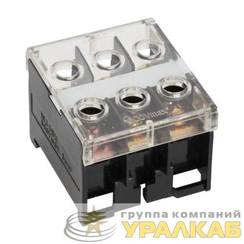 Терминал клеммный БЗД-3 до 10.0кв.мм 50А PROxima EKF 