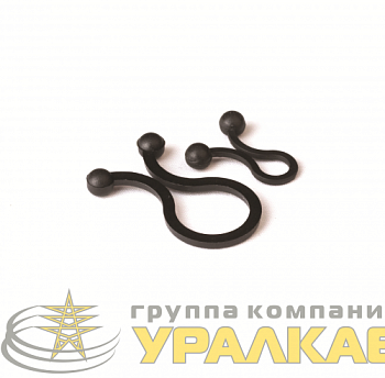 Замок d5.1-7.6 черн. (уп.100шт) DKC 