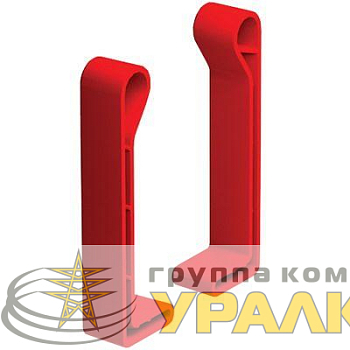 Комплект заглушек торц. прав. + лев. H 100 полиэтилен RAL3020 DKC 