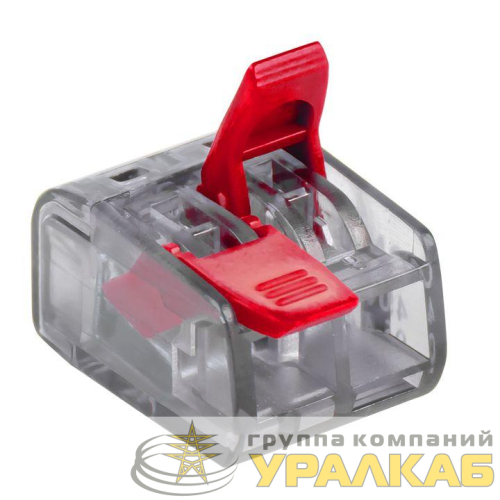 Клемма СМК 221-412 2 отверстия 0.2-4.0кв.мм (уп.4шт) PROxima EKF 