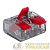 Клемма СМК 221-413 3 отверстия 0.2-4.0кв.мм (уп.4шт) PROxima EKF 