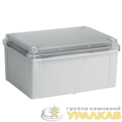 Коробка распределительная ОП 150х110х70мм IP56 прозр. крышка DKC 