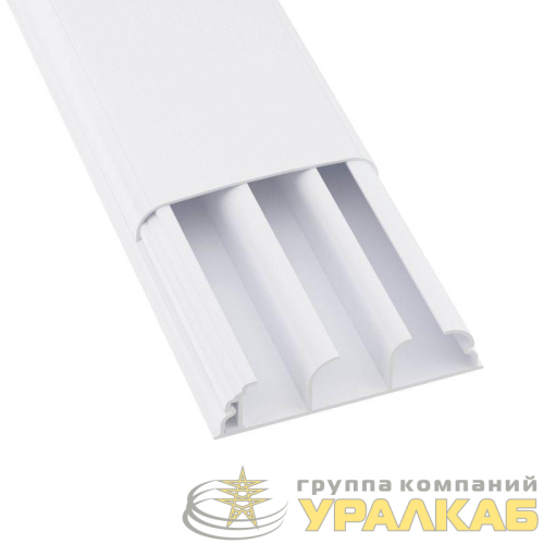 Кабель-канал плинтусный 90х25 L2000 пластик DKC 