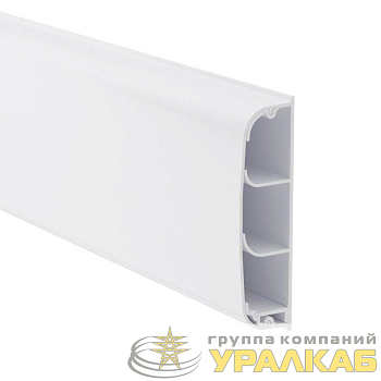 Кабель-канал плинтусный 90х25 L2000 пластик DKC 