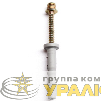 Комплект крепежный для стальных хомутов (винт-шуруп + дюбель) (уп.100шт) DKC 