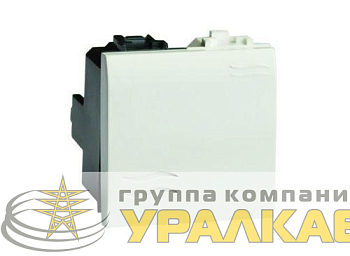 Переключатель 1-кл. 2мод. Brava 16А IP20 сл. кость DKC 