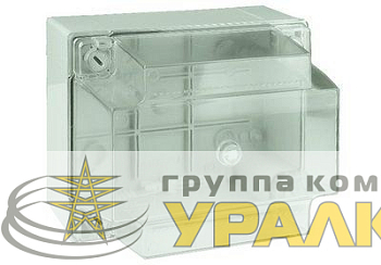 Коробка распределительная ОП 240х190х155мм IP56 гладкие стенки прозр. крышка DKC 