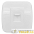 Розетка компьютерная 1-м ОП Минск RJ45 1А 120В бел. Basic EKF 