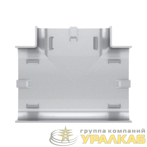 Тройник для кабель-канала 90х50 с разд. алюм. DKC 