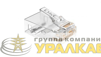 Коннектор RJ-45 CAT5E не экранированный DKC 