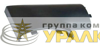 Угол плоский для кабель-канала 75х17 черн. DKC 