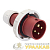 Вилка переносная 0242 3P+PE 32А 380В IP67 PROxima EKF 