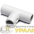 Тройник для жестких труб d20 IP40 открыв. (розн. уп.3шт) DKC 