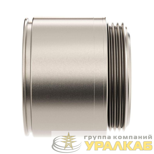 Муфта труба-коробка d63мм IP66/IP67 М63х1.5 никелир. латунь DKC 