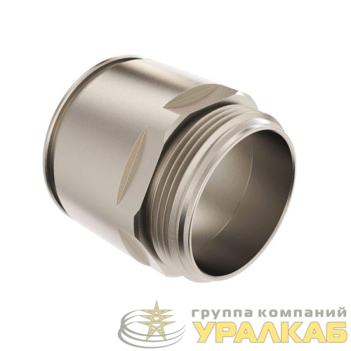 Муфта труба-коробка d50мм IP66/IP67 М50х1.5 никелир. латунь DKC 